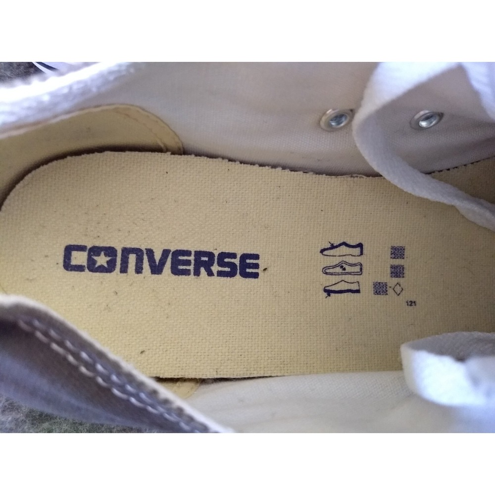 Converse Chuck Taylor All Star Sneakers Low Top Drk Gray Lace Up Unisex M-8/W-10 - Picture 12 of 16